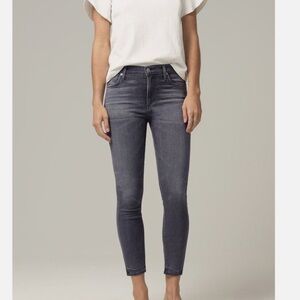 Citizens Of Humanity Women's Ankle Jeans in Dark Gray